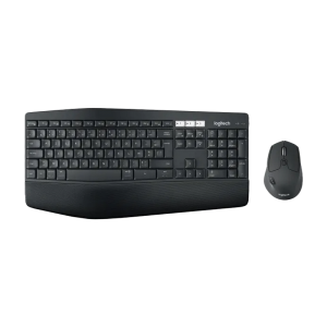 Wireless Keyboard & Mouse Logitech MK850, Curved keyframe,Quiet typing, 2xAA/1xAA, BT/2.4, EN, Black