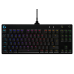 Gaming Keyboard Logitech G PRO, TKL, Mechanical, GX Blue Clicky, RGB , US Layout, Black, USB