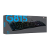 Gaming Keyboard Logitech G815, Mechanical, GL Linear, Ultra thin, Aluminum, Macros, G-Keys, Media control, Volume roller, RGB, 1.8m, USB, EN, Black