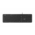 Keyboard Genius SlimStar M200, Low-profile, Chocolate Keycap,  Fn Keys, Black, USB