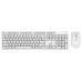 Wireless Keyboard&Mouse Dell KM636, Multimedia, Sleek lines, Compact size, US International, White