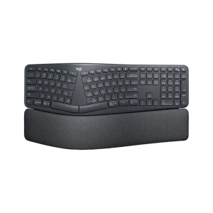 Wireless Keyboard Logitech ERGO K860, Curved keyframe, Split layout, Wrist rest, Tilt legs, 2.4/BT