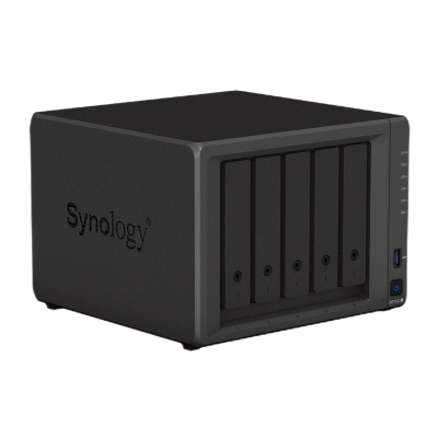 SYNOLOGY "DS1522+", 5-bay, AMD Ryzen 2-core 2.6-3.1Ghz, 8Gb*1+1 Slot, 4x1GbE, 2xM.2 NVMe, 1xPCIe