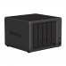 SYNOLOGY "DS1522+", 5-bay, AMD Ryzen 2-core 2.6-3.1Ghz, 8Gb*1+1 Slot, 4x1GbE, 2xM.2 NVMe, 1xPCIe