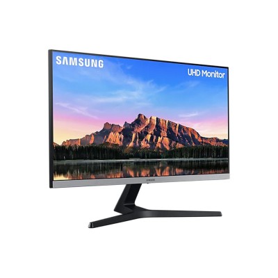 28" SAMSUNG "U28R550UQI", Black/Gray (IPS 4K-UHD, FreeSync, 4ms, 300cd, HDR, HDMI+DP, PiP/PbP)