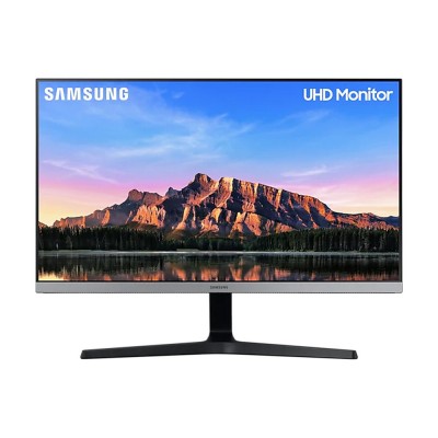 28" SAMSUNG "U28R550UQI", Black/Gray (IPS 4K-UHD, FreeSync, 4ms, 300cd, HDR, HDMI+DP, PiP/PbP)