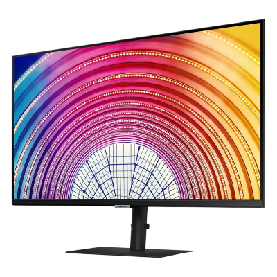 32" SAMSUNG S32A600NWI, Black, VA,2560x1440,75Hz,FreeSync,5ms,300cd,MegaDCR,HDR,HDMI+DP+USB,Pivot