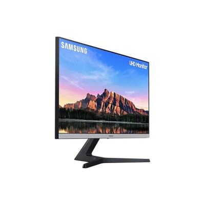 28" SAMSUNG "U28R550UQI", Black/Gray (IPS 4K-UHD, FreeSync, 4ms, 300cd, HDR, HDMI+DP, PiP/PbP)