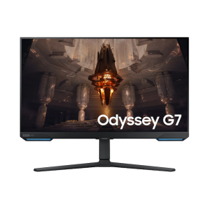 31.5" SAMSUNG Odyssey G7 S32BG702E,Black,IPS,3840x2160,165Hz,+G-Sync+FreeSync,1msMPRT,300cd,DP+HDMI