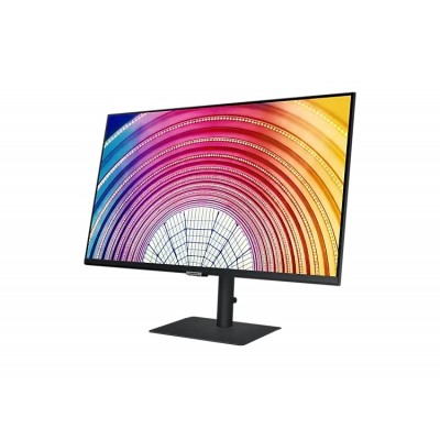 32" SAMSUNG S32A600NWI, Black, VA,2560x1440,75Hz,FreeSync,5ms,300cd,MegaDCR,HDR,HDMI+DP+USB,Pivot