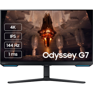 31.5" SAMSUNG Odyssey S32BG700,Black,IPS,3840x2160,144Hz,G-Sync+FreeSync,1msMPRT,350cd,DP+HDMI