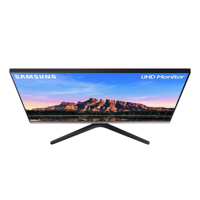 28" SAMSUNG "U28R550UQI", Black/Gray (IPS 4K-UHD, FreeSync, 4ms, 300cd, HDR, HDMI+DP, PiP/PbP)