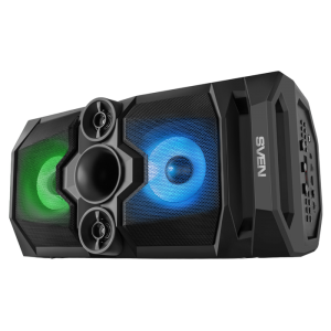 Speakers   SVEN  "PS-650" 50w, Black, Bluetooth, microSD, FM, AUX, USB, LED, power:8000mA, USB, DC5V