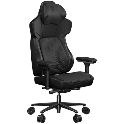 Ergonomic Gaming Chair ThunderX3 CORE RACER Black, User max load up to 150kg / height 170-195cm