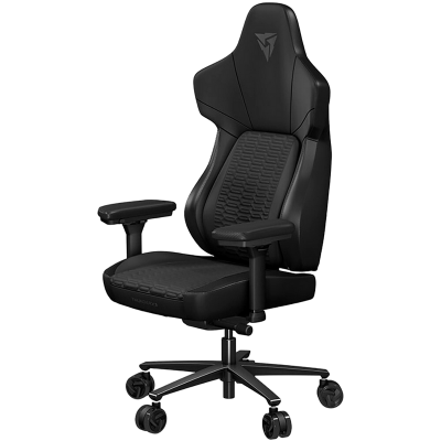 Ergonomic Gaming Chair ThunderX3 CORE RACER Black, User max load up to 150kg / height 170-195cm