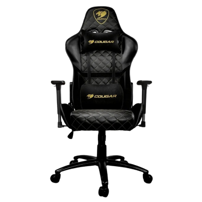 Scaun Gaming Cougar ARMOR ONE Royal Black/Gold, User max load up to 120kg / height 145-180cm