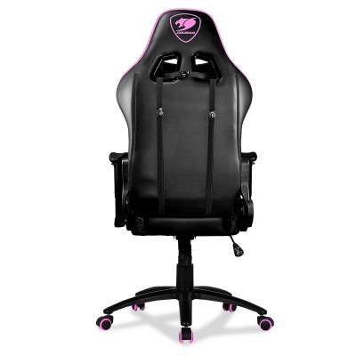 Gaming Chair Cougar ARMOR ONE Eva Black/Pink, User max load up to 120kg / height 145-180cm