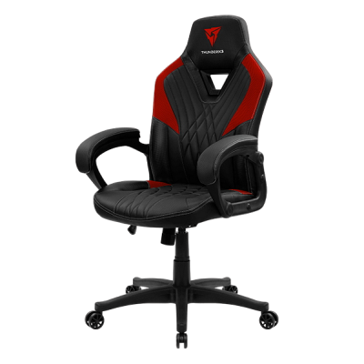 Gaming Chair ThunderX3 DC1  Black/Red, User max load up to 150kg / height 165-180cm
