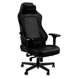 Игровое кресло Noble Hero NBL-HRO-PU-BLA Black/Black, User max load up to 150kg / height 165-190cm