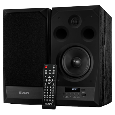 Speakers    SVEN "MC-20" Black, 90w, Bluetooth, SD, USB Flash, Remote Control, FM, 3.5mm jack