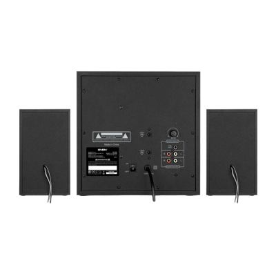 Speakers SVEN "MS-2085" SD-card, USB, FM, remote control, Bluetooth, Black, 60w/30w + 2x15w/2.1