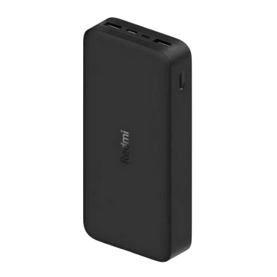 Power Bank Xiaomi Redmi, 20000 mah, Black
