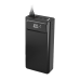Power Bank XO 50000 mAh with digital display, PR125 Black (3input 4 output)