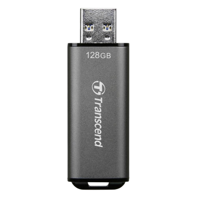 128GB USB3.1 Flash Drive Transcend "JetFlash 920", Space Gray, Cap, High Speed TLC (R/W:420/400MB/s)