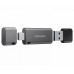 256GB USB3.1/Type-C Flash Drive Samsung Duo Plus "MUF-256DB/APC", Black-Grey, DUO Case (R:200MB/s)