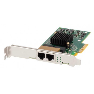 PCI-e Intel Server Adapter Intel I350AM2,  Dual SFP Port 1Gbps