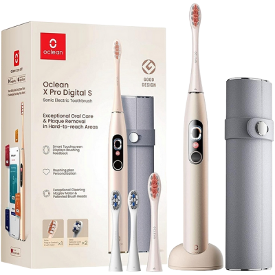 Electric Toothbrush Oclean X pro Digital Set ,Silver