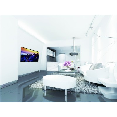 Ceiling Mount Reflecta, "Tapa" Universal White, 700-1200mm, max.load 12kg