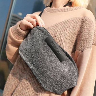 Sling Bag XD-Design Bumbag, anti-theft, P730.062 for Bags & Travel, Gray