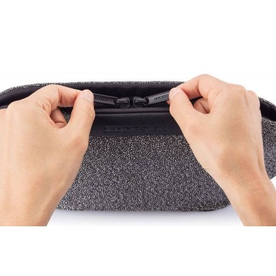 Sling Bag XD-Design Bumbag, anti-theft, P730.062 for Bags & Travel, Gray