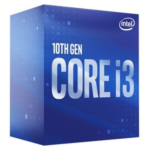 CPU Intel Core i3-10100 3.6-4.3GHz (4C/8T, 6MB, S1200, 14nm,Integrated UHD Graphics 630, 65W) Box