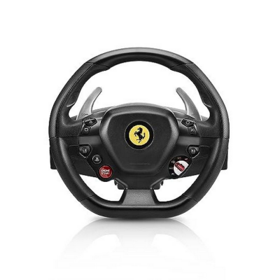 Wheel Thrustmaster T80 Ferrari 488 GTB Edition,11", 240 degree, 11 buttons, D-pad, 2-pedal pedal set