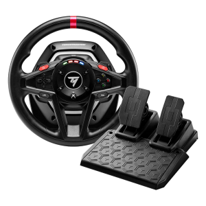 Wheel Thrustmaster T128 for Xbox, 900 degree, Force Feedback, Magnetic paddle shifters,  4-color LED strip, Magnetic Pedal Set