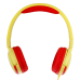 XO Headphones Kids, EP47 stereo, Red-Yellow