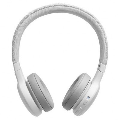 Headphones  Bluetooth  JBL  LIVE400BT. White