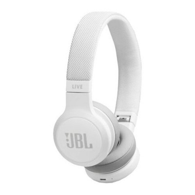 Headphones  Bluetooth  JBL  LIVE400BT. White