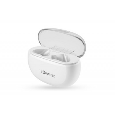 Wireless Earphones A4tech B20, 13 mm driver, 32 Ohm, 102db, Bluettoth 5.2, 40/380 mAh,IPX4, White