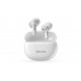 Wireless Earphones A4tech B25, 10 mm driver, 32 Ohm, 102db, Bluettoth 5.2, 40/380 mAh,IPX4, White