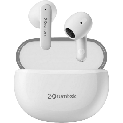 Wireless Earphones A4tech B20, 13 mm driver, 32 Ohm, 102db, Bluettoth 5.2, 40/380 mAh,IPX4, White