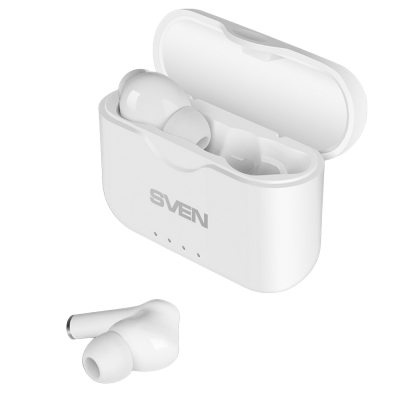  True Wireless Earphones SVEN E-701BT, White