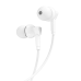 XO earphones, EP33 in-ear earphone, White
