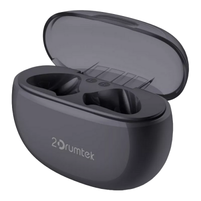 Wireless Earphones A4tech B20, 13 mm driver, 32 Ohm, 102db, Bluettoth 5.2, 40/380 mAh,IPX4, Ash Grey