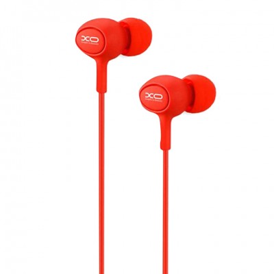 XO earphones, S6 Candy music Red