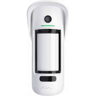 Ajax Outdoor Wireless Security Motion Detector "MotionCam Outdoor", White, Photo