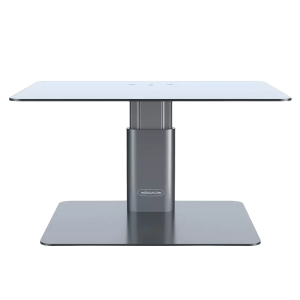 Desktop HighDesk Adjustable Monitor Stand, Silver