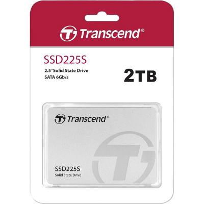 2.5" SATA SSD 2.0TB   Transcend SSD225S [R/W:560/500MB/s, 55K/80K IOPS, 720 TBW, 3DTLC]